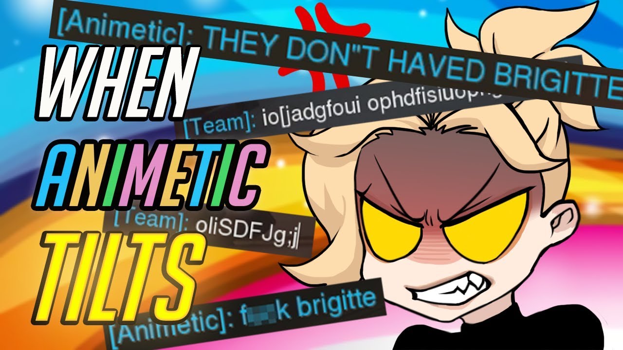 When Animetic gets angry (You won't believe...) - Overwatch