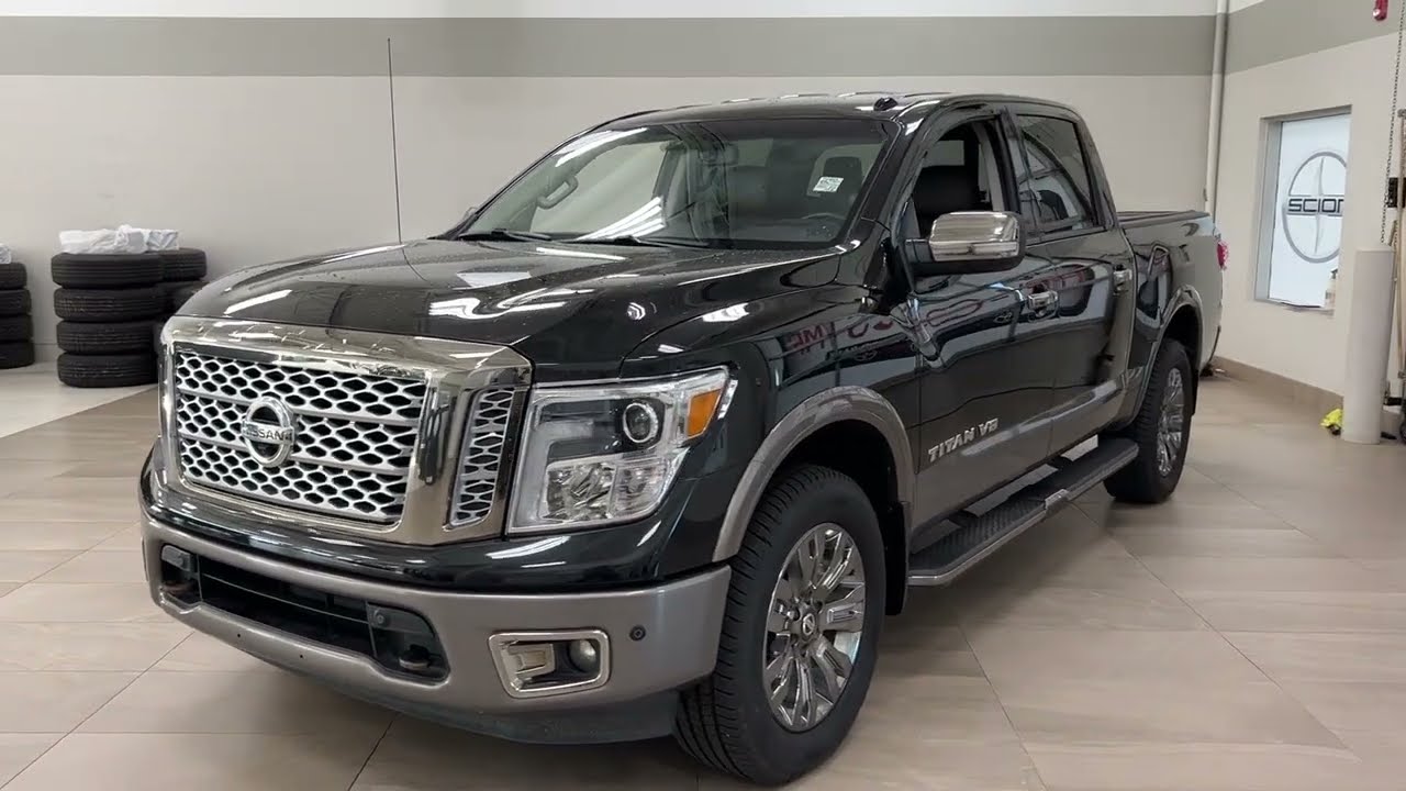 Обзор Nissan Titan Platinum Reserve 2018 года