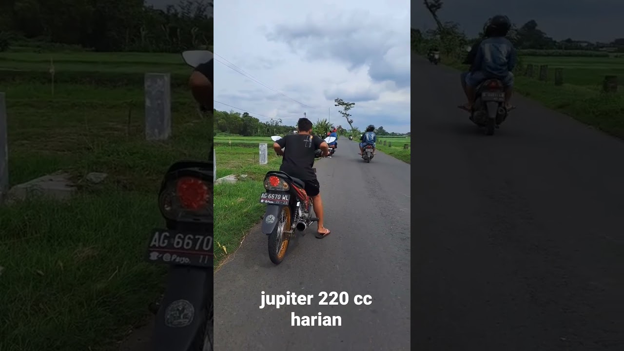 jupiter z bore up 220cc harian touring