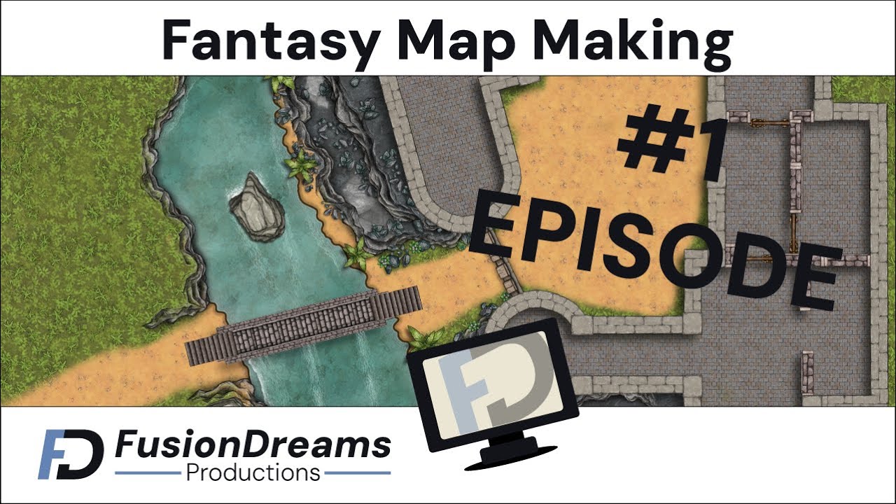 Building a FANTASY CASTLE Map: Episode 1 - Crafting the Perfect Castle Layout (Inkarnate)