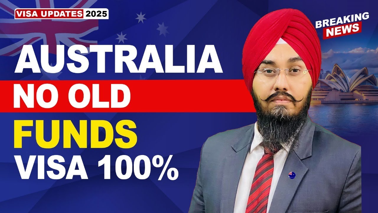 AUSTRALIA NO OLD FUNDS VISA 100% | STUDY VISA UPDATES 2025 | USA CANADA UK