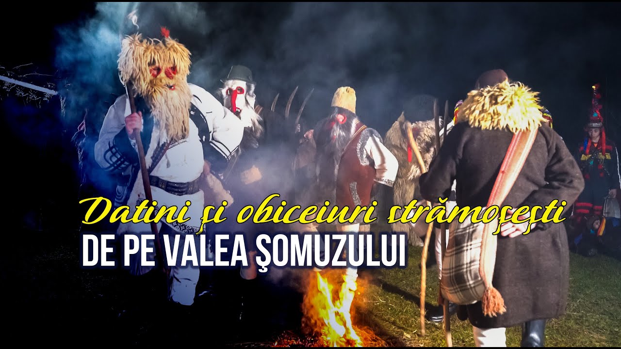 Tradiţii şi obiceiuri autentice de iarnă de pe Valea Somuzului