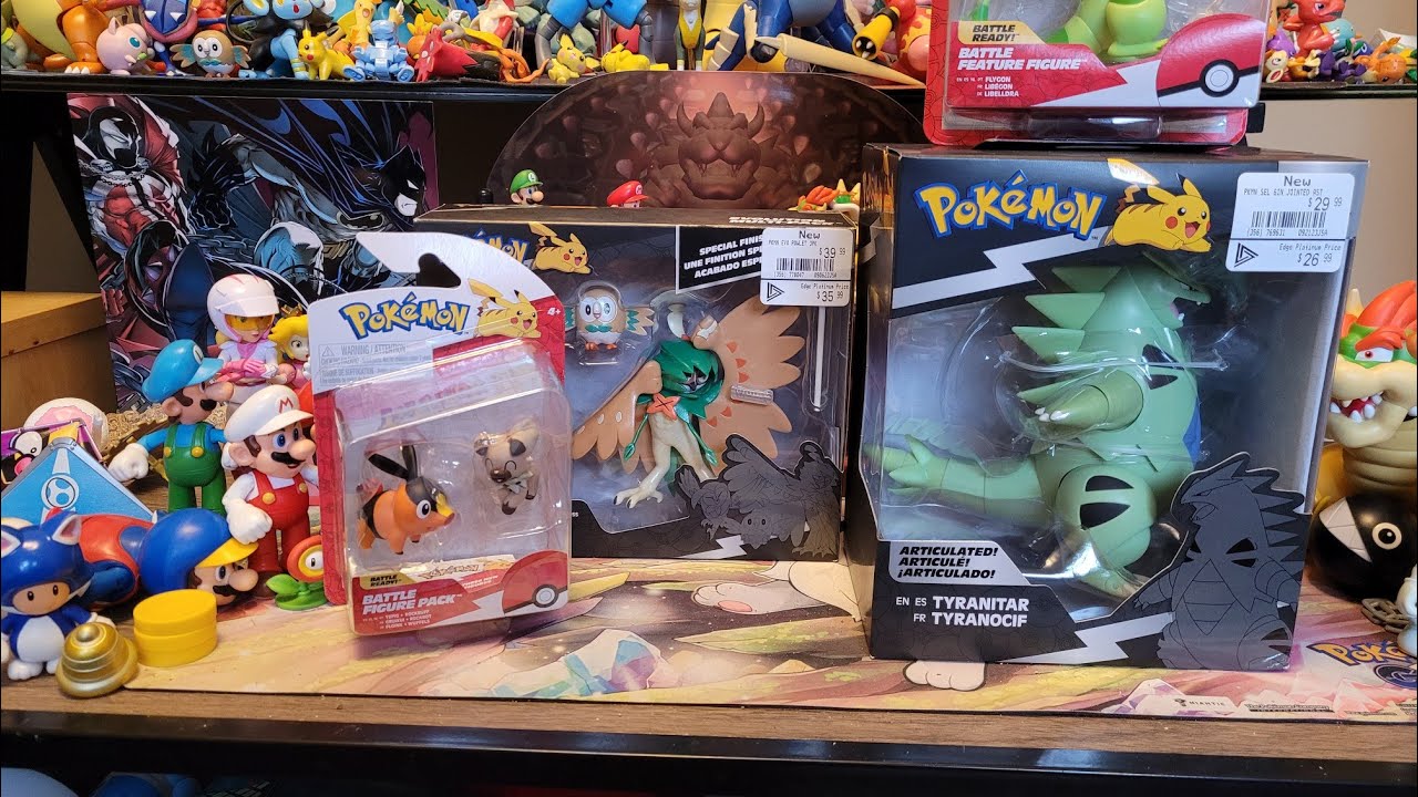 Opening a Perfect Balance of Pokemon Battle Figures and Pokemon Selects Figures!!
