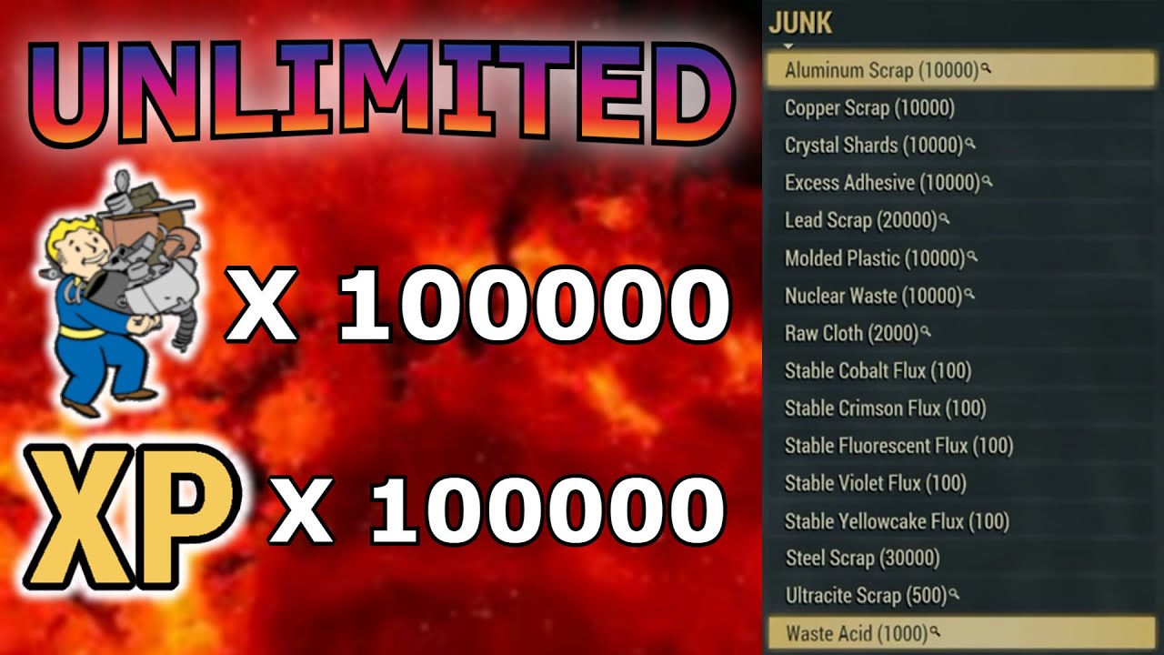 *NEW* Unlimited Junk Glitch - Fallout 76