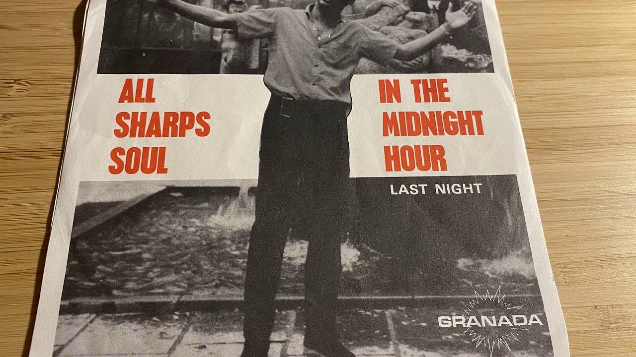 AL SHARP / ALL SHARPS SOUL last night (rare swedish boogaloo funk instro 45)