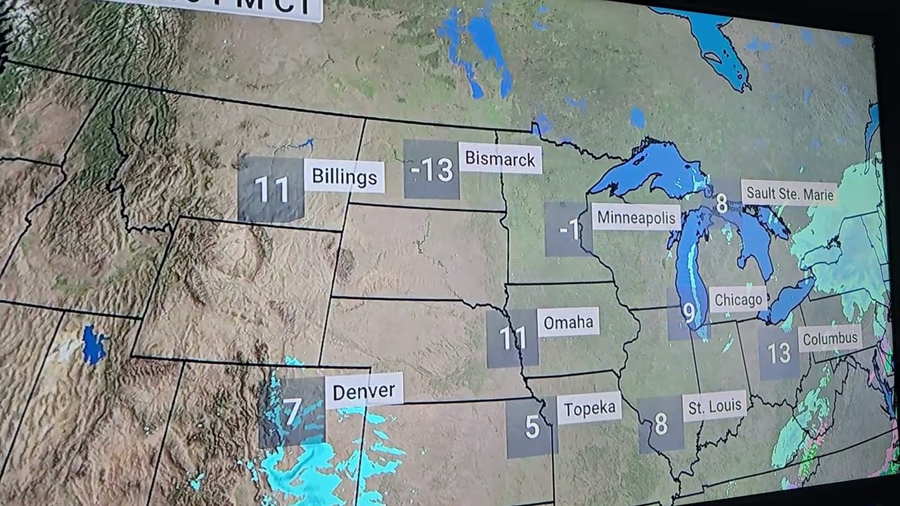 The Weather Channel emergency feed again (January 25, 2026)