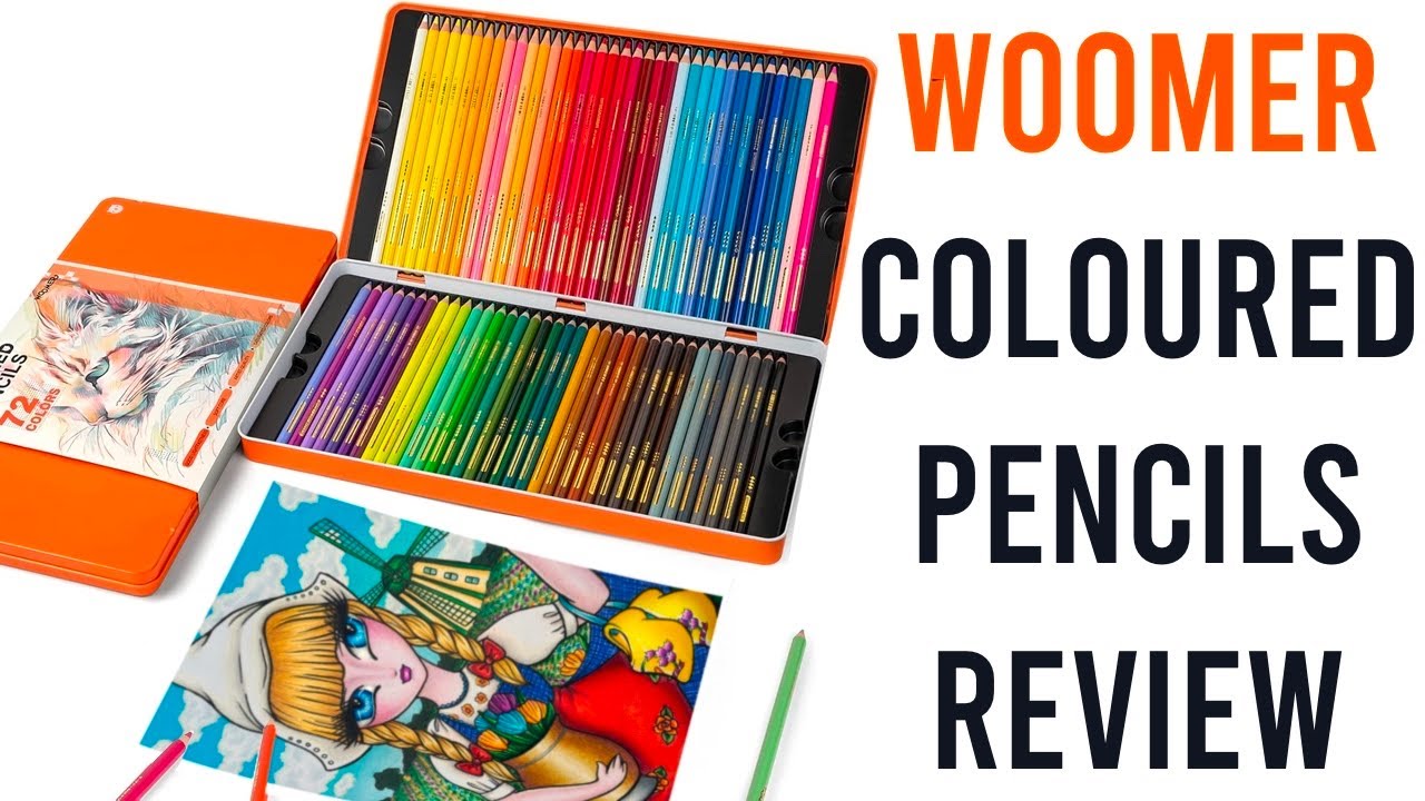 Woomer Coloured Pencils Review