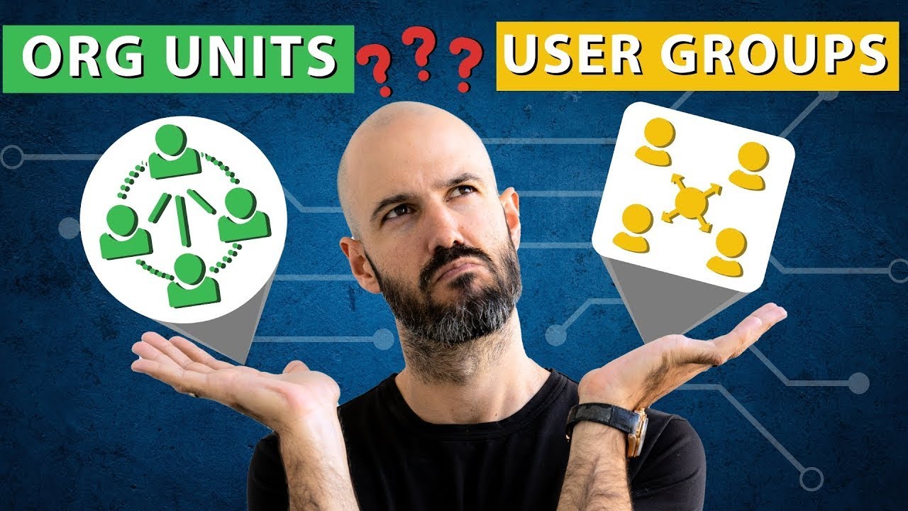 Organizational Groups vs Distribution Groups in Google Workspace Admin