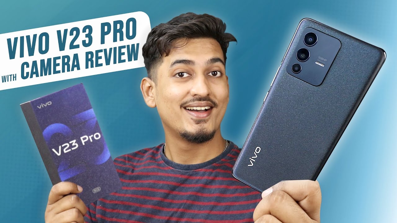 Vivo V23 Pro Black Color ⚡ Unboxing and Detailed Camera Review 📸