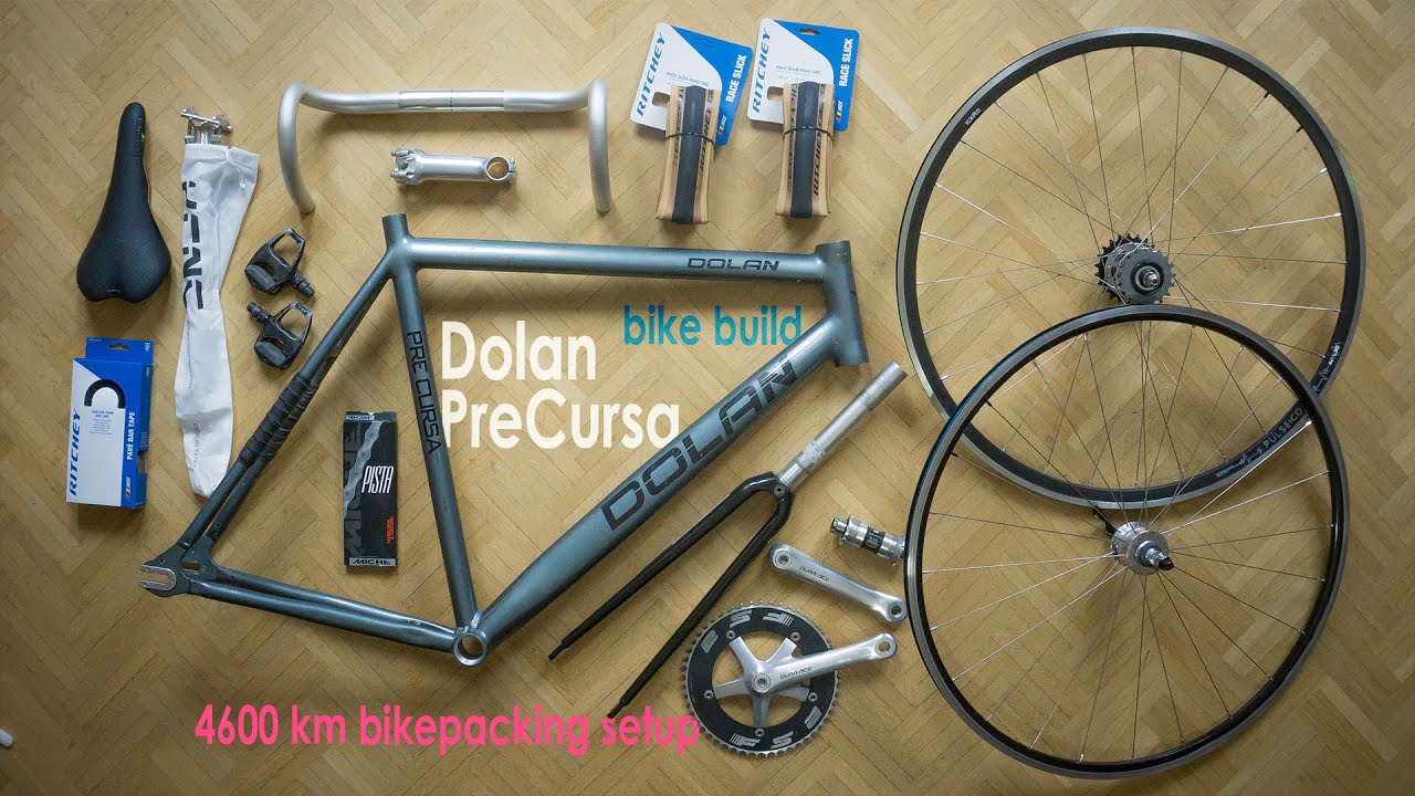 Dolan Pre Cursa bike build - my bike for 4600 km fixed gear bikepacking