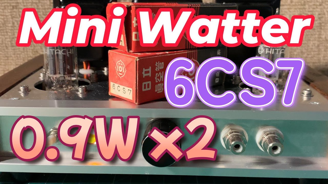 Конструкция и монтаж мини-усилителя на вакуумной лампе 6CS7 Ultra PG Connection