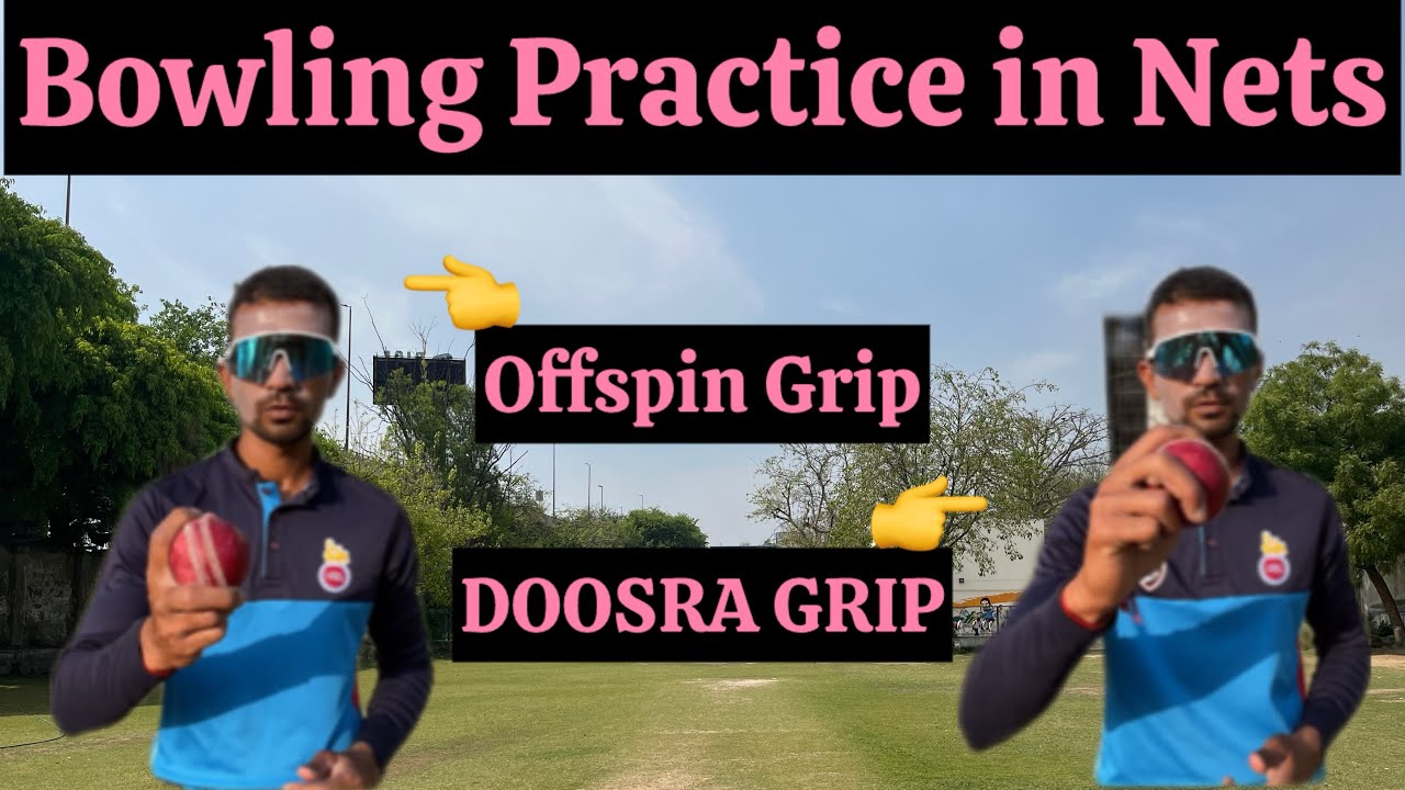 How To Ball Doosra & Offspin. Learn Some Quality Bowling. Watch Full Video👍💯