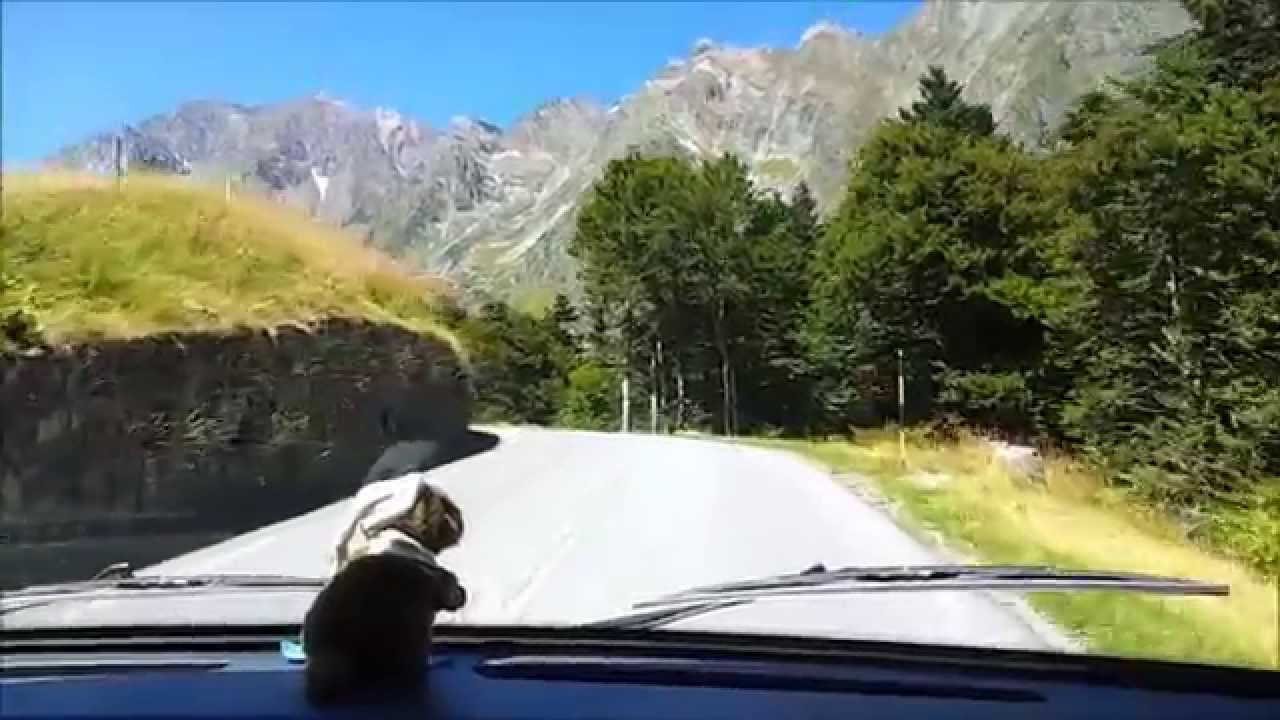 En camping-car vers  Piau-Engaly (pyrénées)