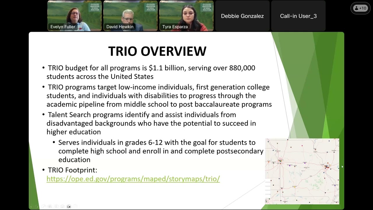 Supporting Student Postsecondary Attainment through Trio Talent Search Services