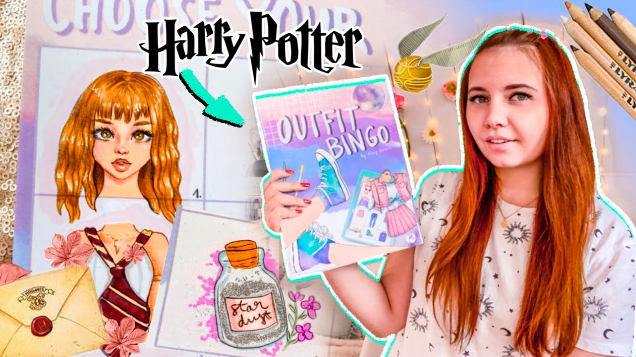 Hermine⚡Girl malen im OUTFITBINGO || Foxy Draws