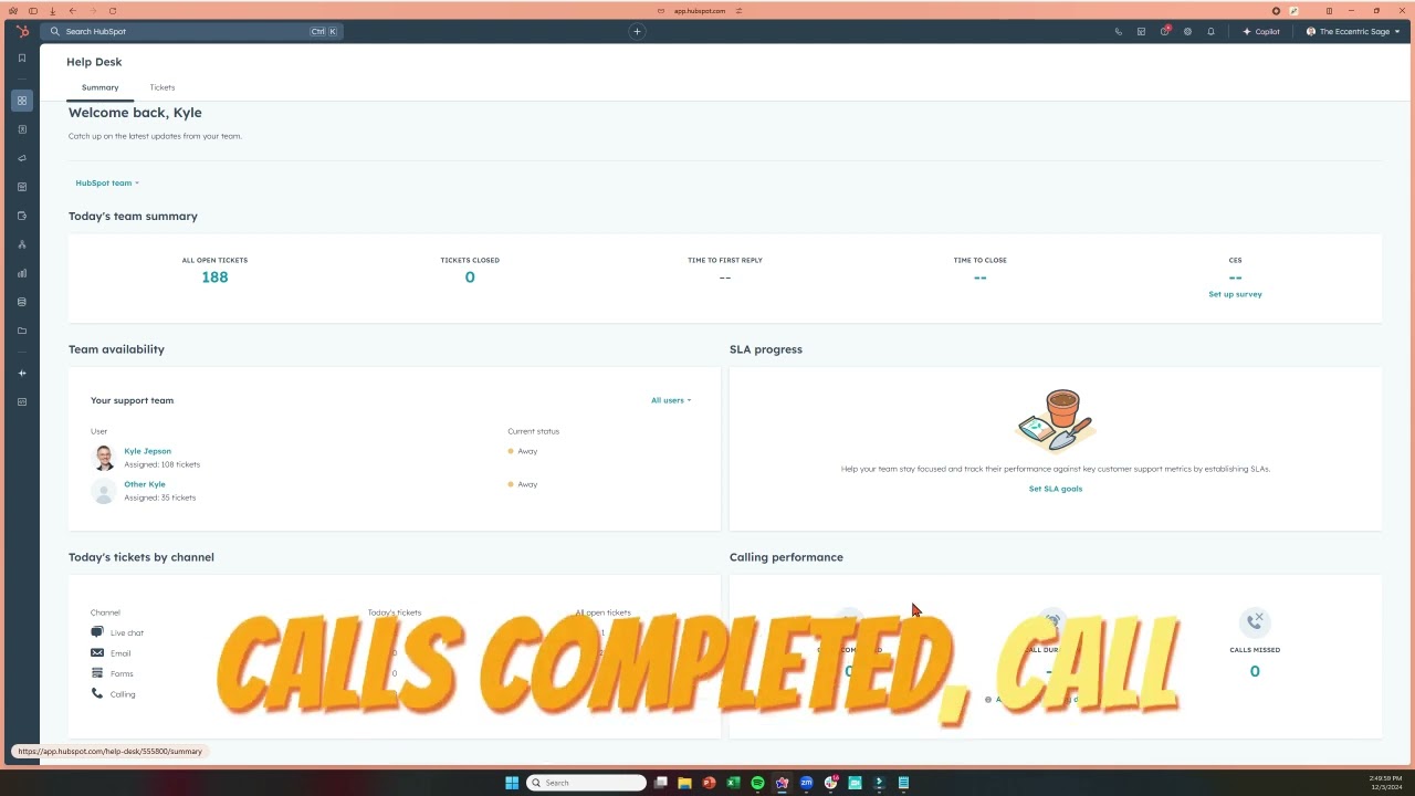 How to Measure Help Desk Performance Metrics in HubSpot