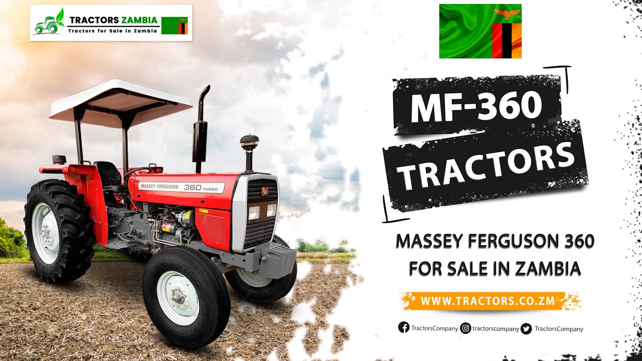 Massey Ferguson MF-360 60hp Tractor in Zambia