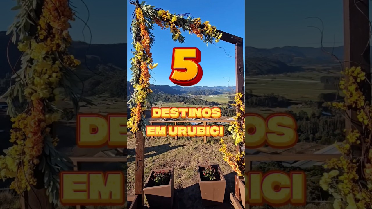 5 destinos imperd&iacute;veis em Urubici/SC - J&aacute; salva a&iacute; e compartilha #shorts #urubici #viagem #roteiro