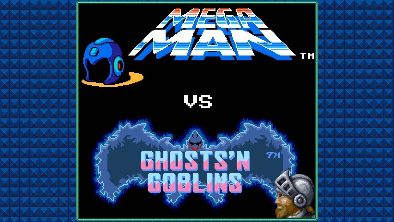 Mega Man vs Ghosts 'n Goblins (PC)(Flash) Game Clear with 