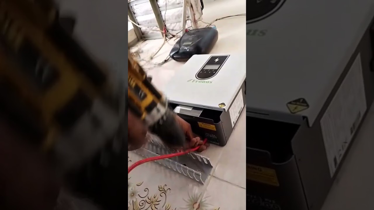 Fronus pv9000 inverter Installation 