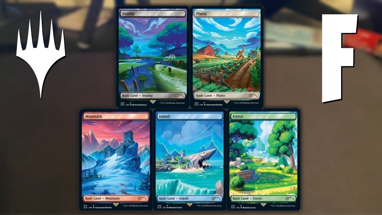 Fortnite x Secret Lair Drop Series! - Lands and Locations (Magic the Gathering)