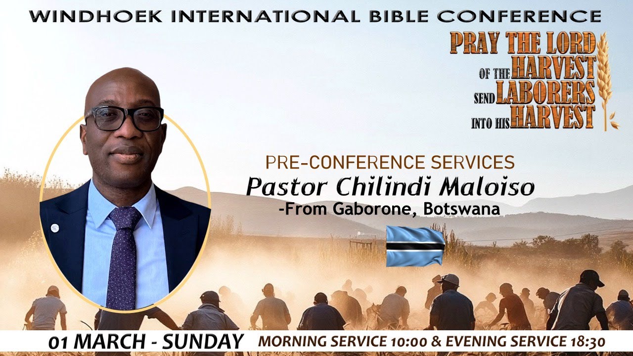 PRE-CONFERENCE SERVICE (PM) |Pst Chilindi Maloiso | SILENT FAITHFUL  |18:30 | 01 March 26|