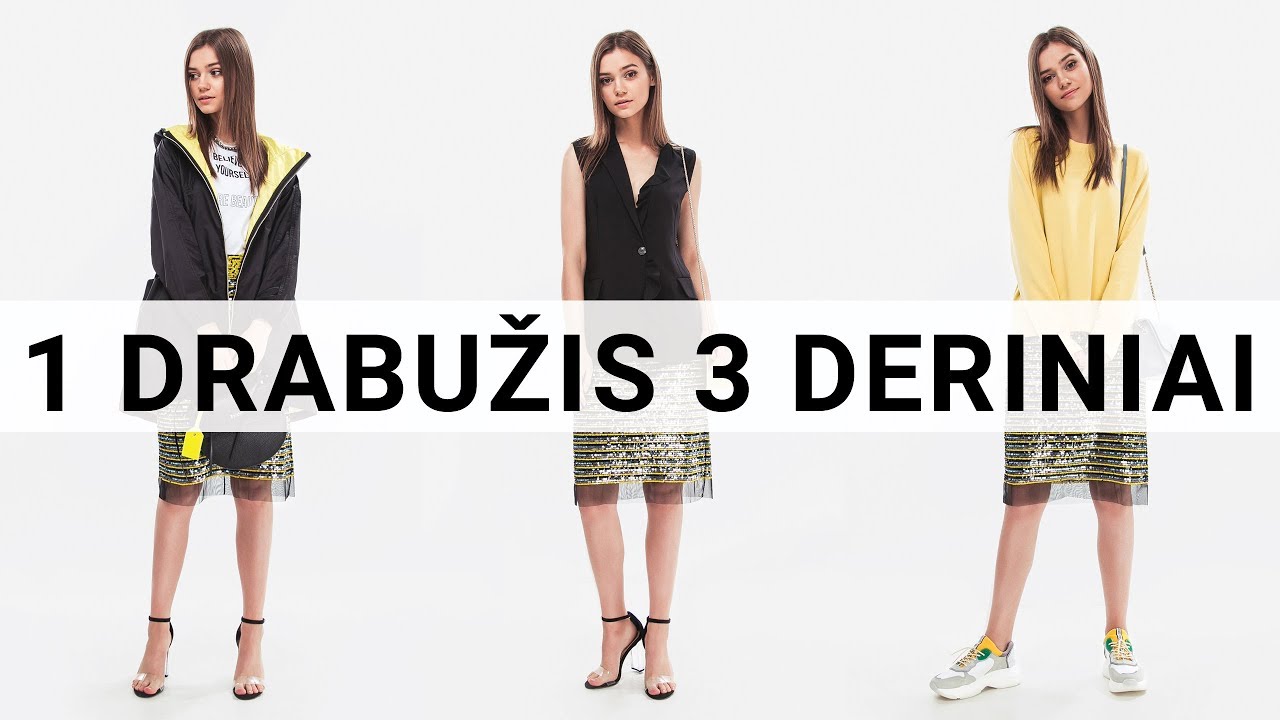 NEWMOOD stilius || &Scaron;venčių elementai kasdieniame garderobe.
