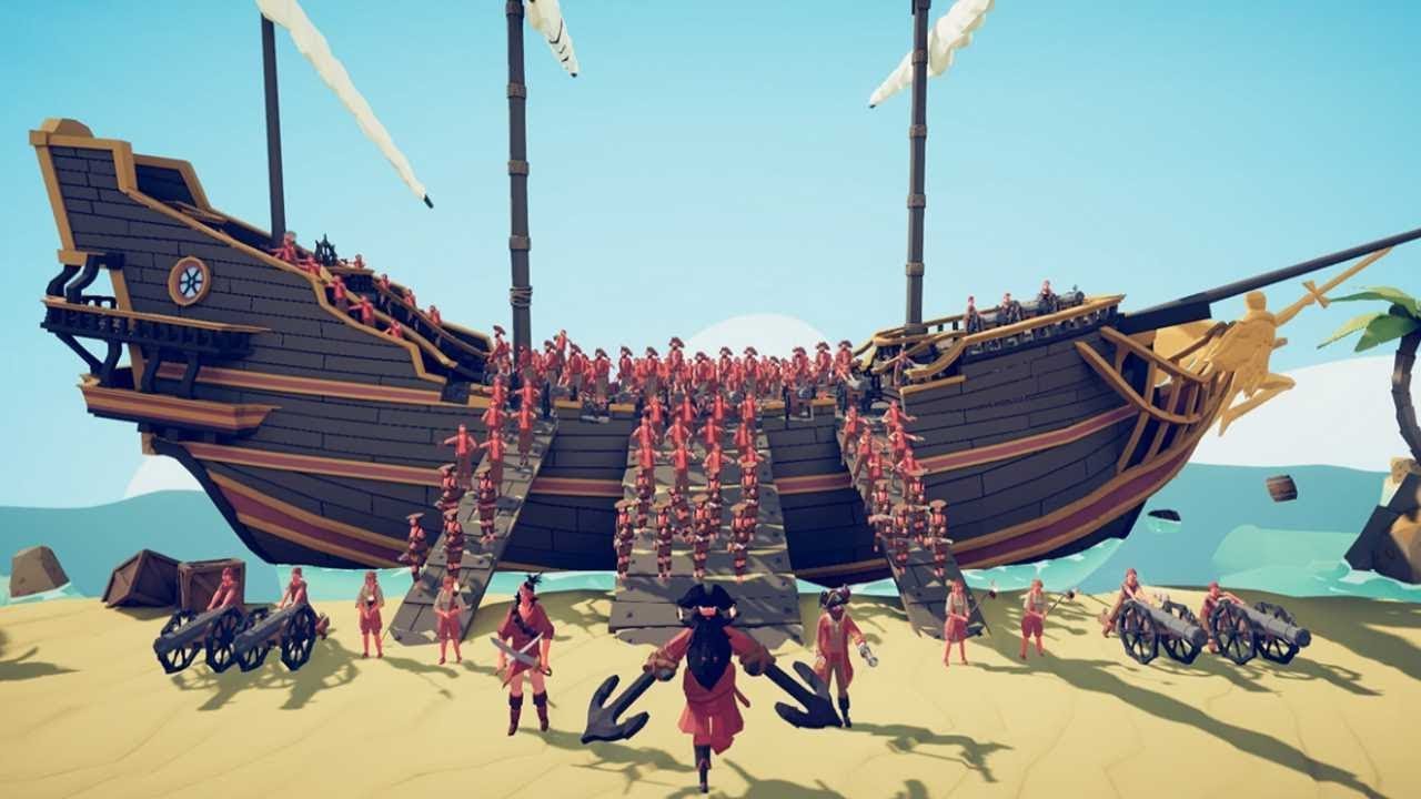 4 New Secret Units and New Faction Army Tests TABS Pirate Update Totally Accurate Battle Simulator