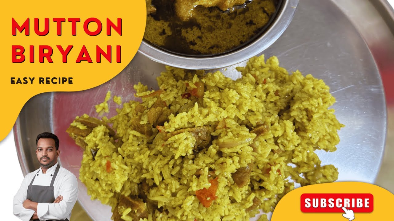 The Legendary Military Style Mutton Biryani | Bold, Rustic & Unbeatable