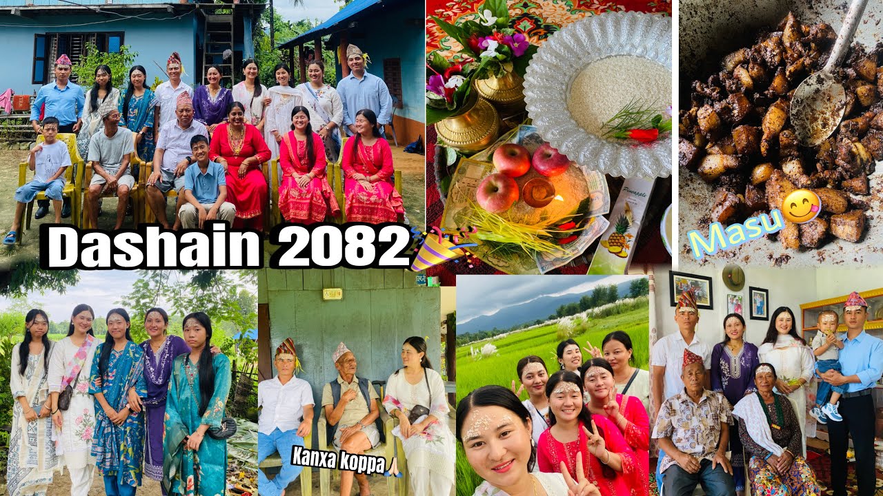 HAPPY DASHAIN 2082🎉|| NAYA GHAR MAA PAHILO TIKA (FIRST DAY)|| HAPPY DASHAIN TO ALL🙏🏻❣️ || FESTIVAL🇳🇵
