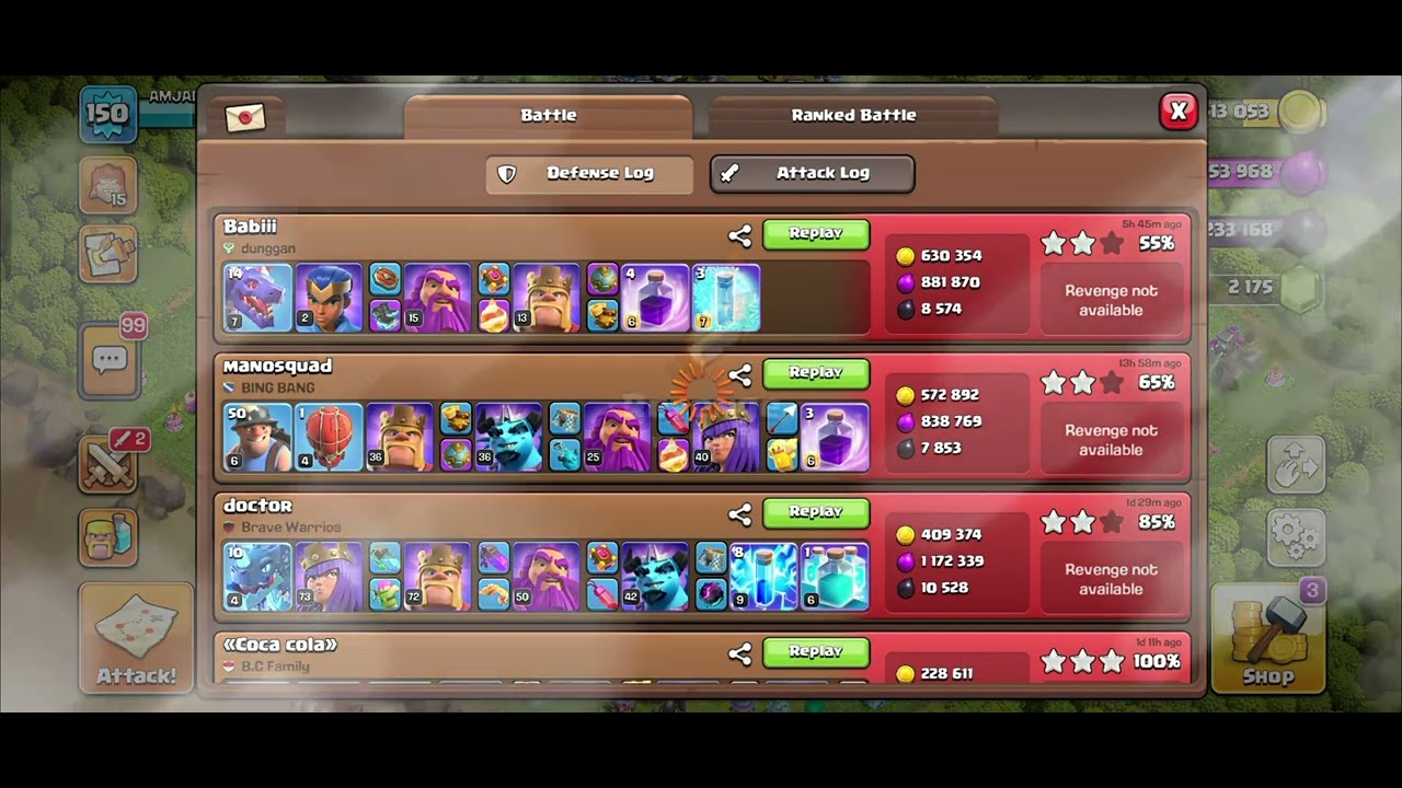 ATTACK & UPGRADE | CLASH OF CLANS | #clashofclans #attack #gaming @ClashOfClans 