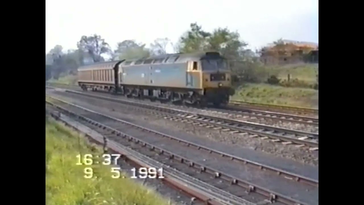 Trains at Cosford and Littleton Colliery 1991