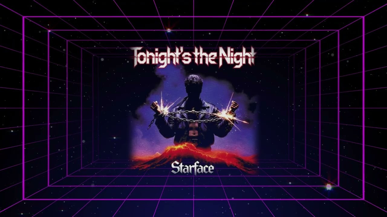Starface - Tonight's the Night (Official Lyric Video) | 80s Synth-Pop