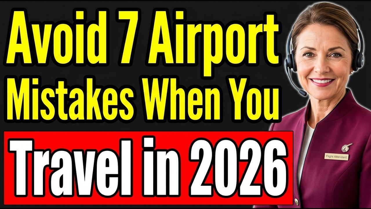 Avoid 7 Airport Mistakes When You Travel in 2026