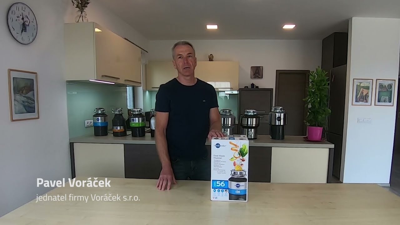 Drtič kuchyňského odpadu InSinkErator - MONTÁŽ