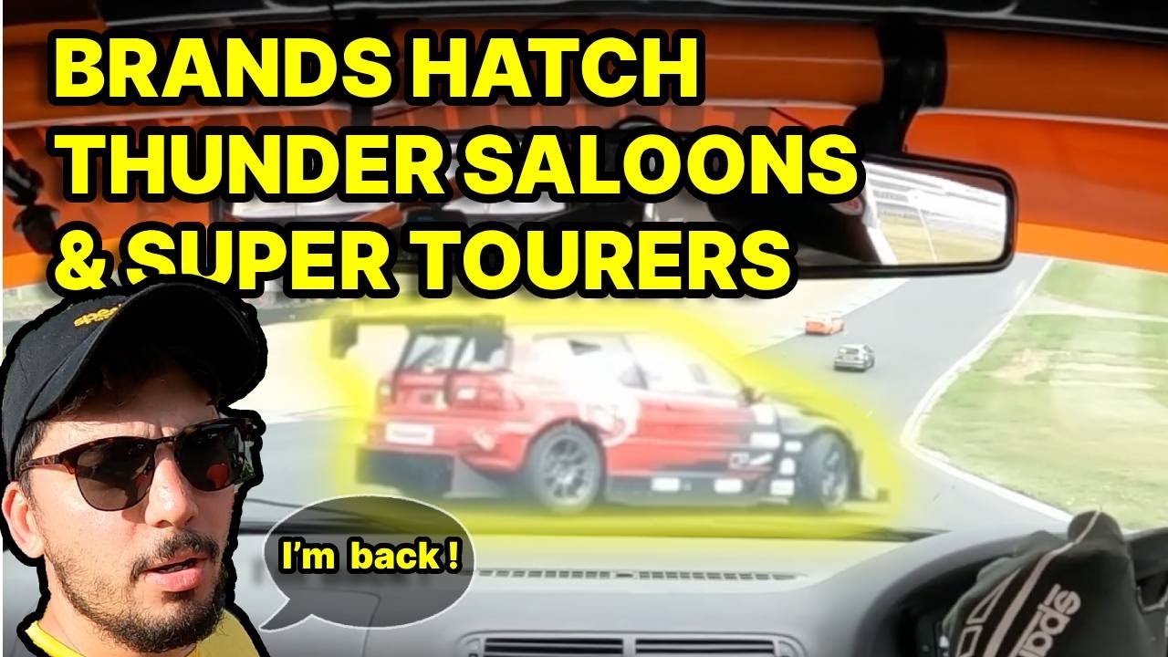 Thunder Saloons at Brands Hatch GP feat. HCR, DannyDC2, Kevving & Prawn (July 2023)