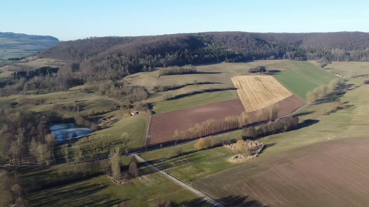 Fischbach | DJI Mini 2 Footage | Rhön | Landschaft | Natur | Thüringen | Berge | Umpfen | Wandern