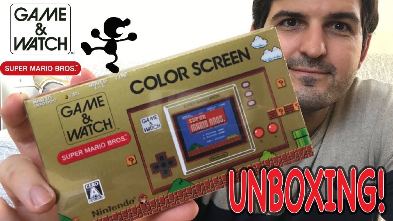 Probamos la GAME & WATCH: SUPER MARIO BROS. Edición Japonesa. Vale la pena?