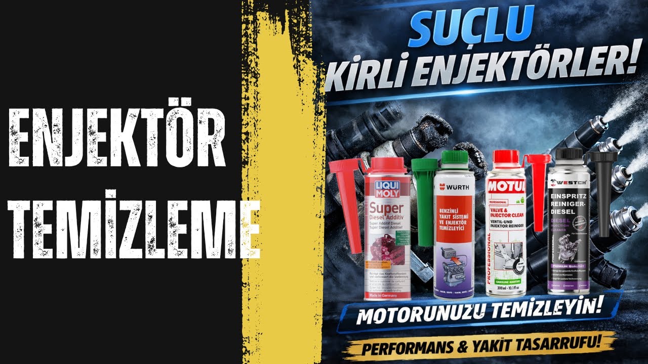 Enjektör Temizleyici Ne İşe Yarar? Nasıl ve Ne Zaman Kullanılır?