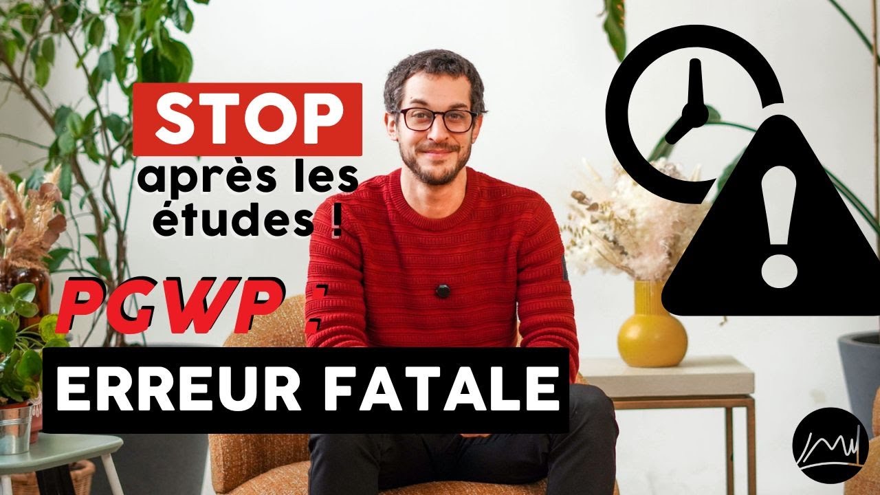 🎓 Fin des études au Canada : ne fais pas cette erreur avec ton permis de travail ! (PGWP 2025)