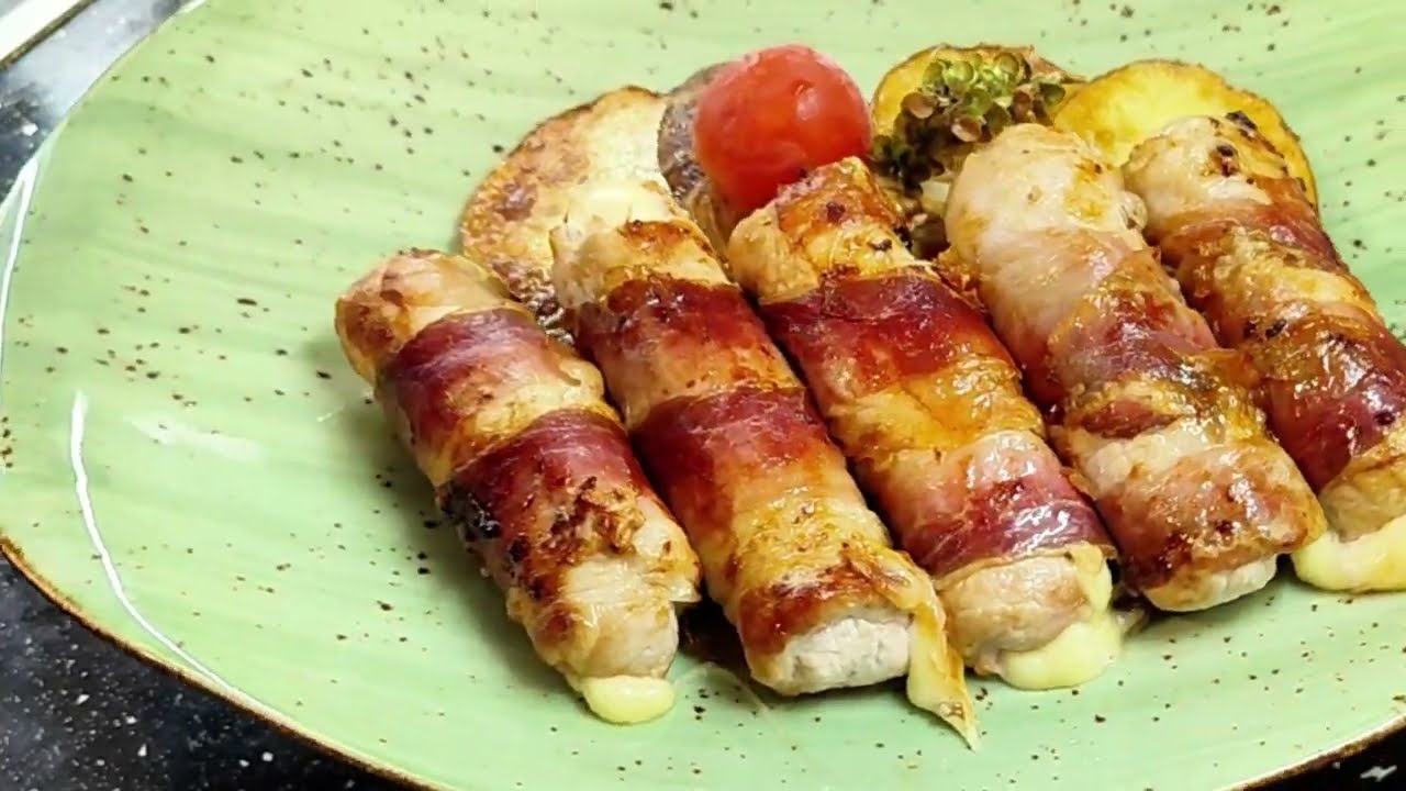 Rolnice punjene sa sirom i bardirane sa pršutom