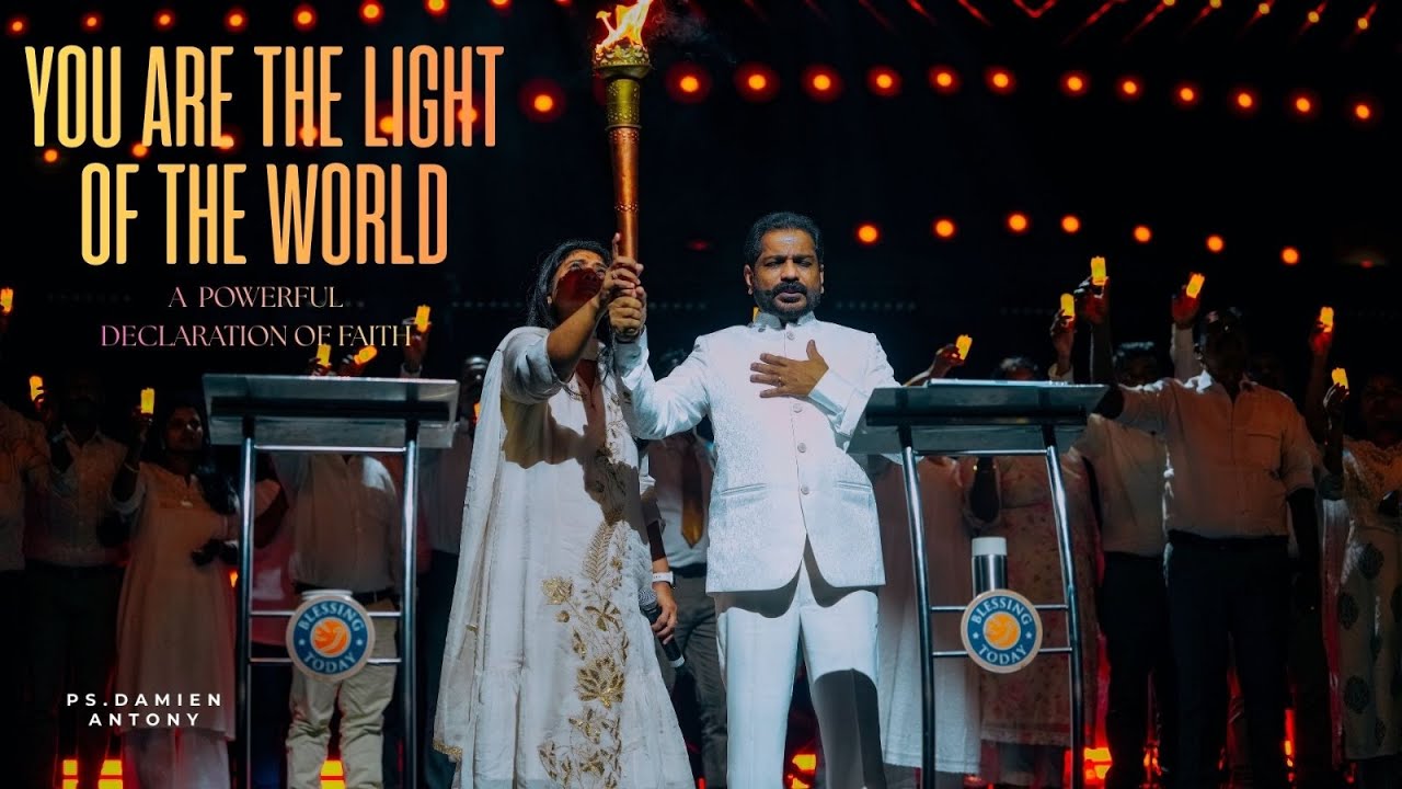 You Are the Light of the World | A Powerful Declaration of Faith 🔥 Ps. Damien Antony