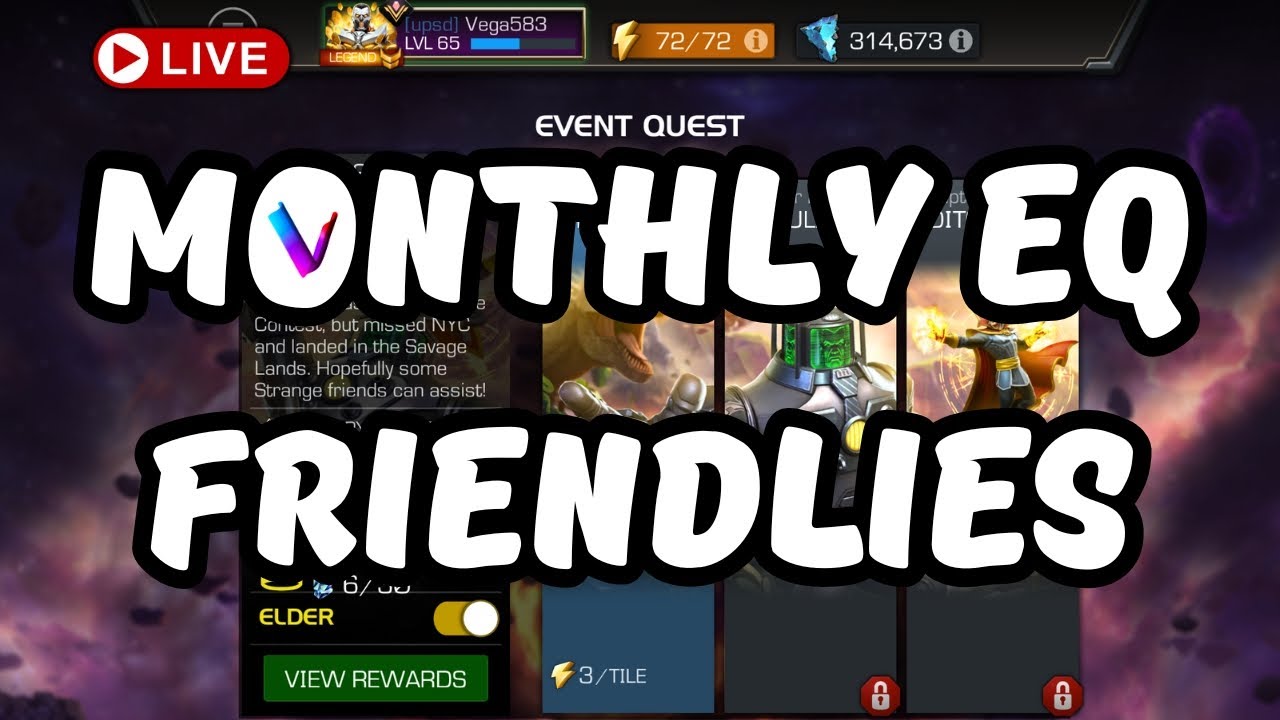 EQ & BG Friendlies - Hangout & NFL Playoff Chat - MCoC