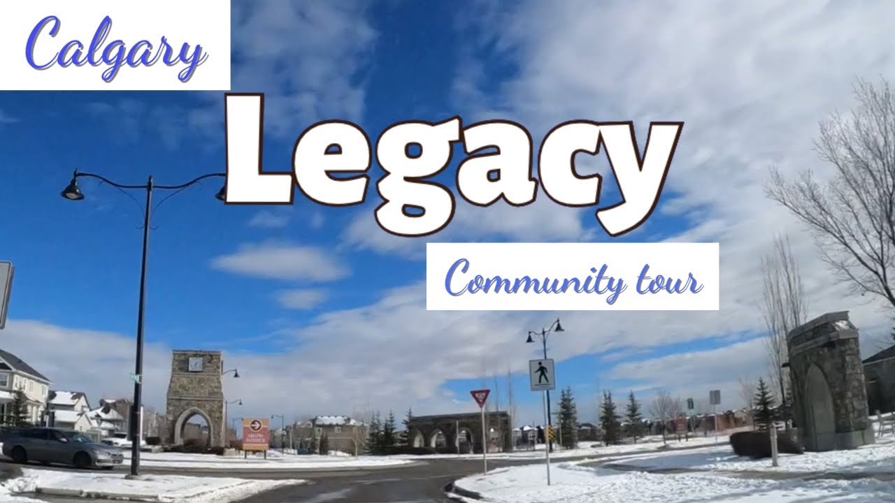 Legacy Calgary / driving around the community