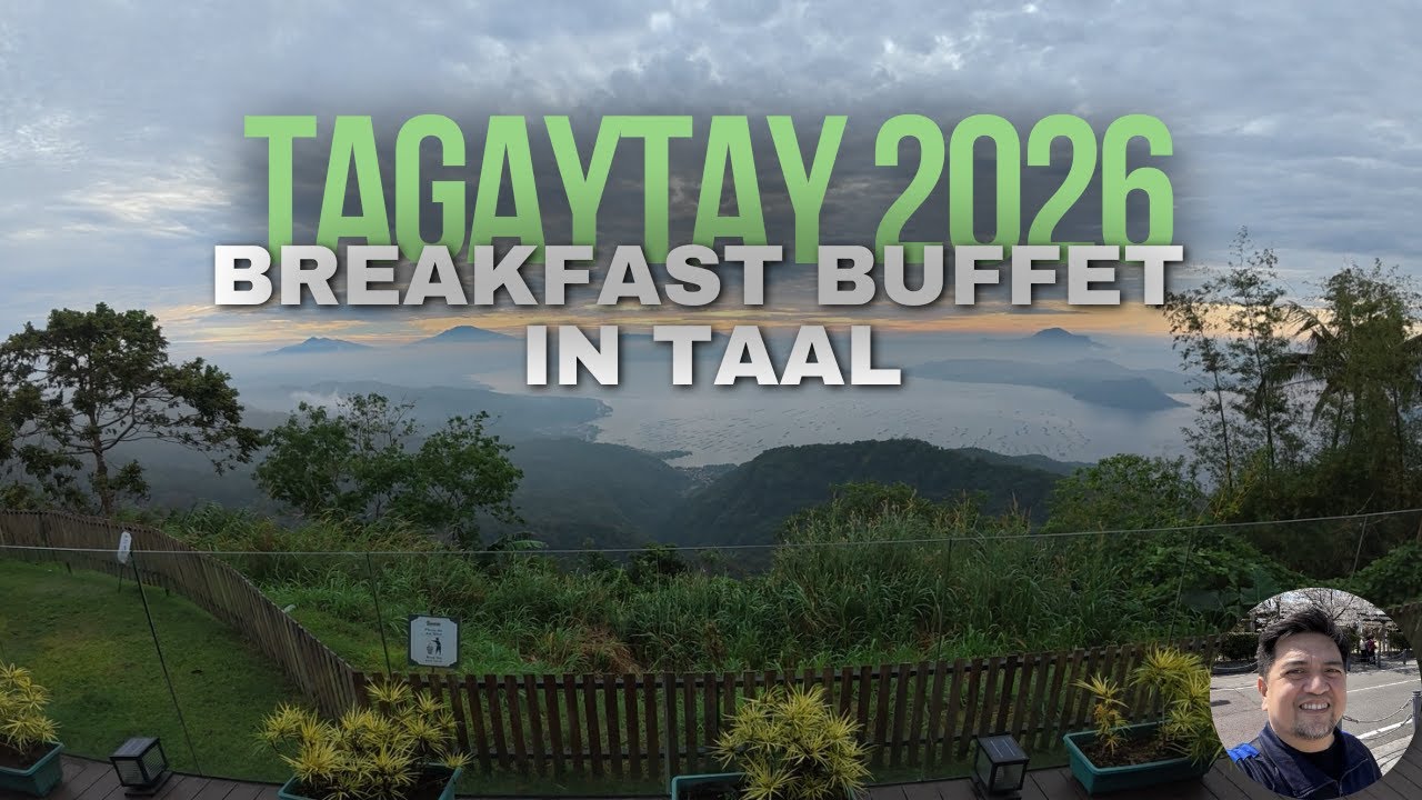 Tagaytay: Rosario by Vikings | Breakfast Buffet with a View of Mt. Taal