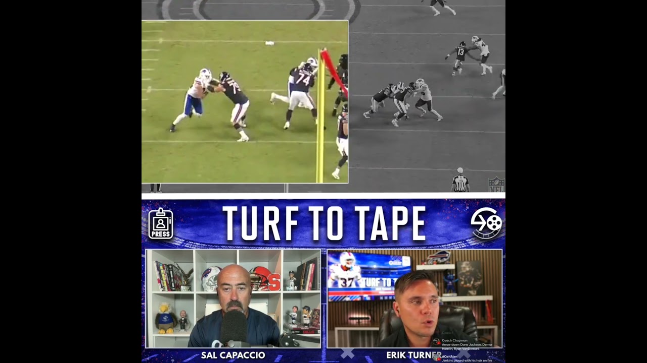 Bills rookie DE FLASHES vs Bears | T2T
