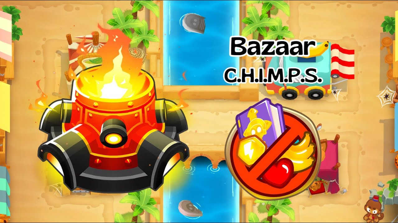 Easy Way to Beat C.H.I.M.P.S on Bazaar [No Commentary]