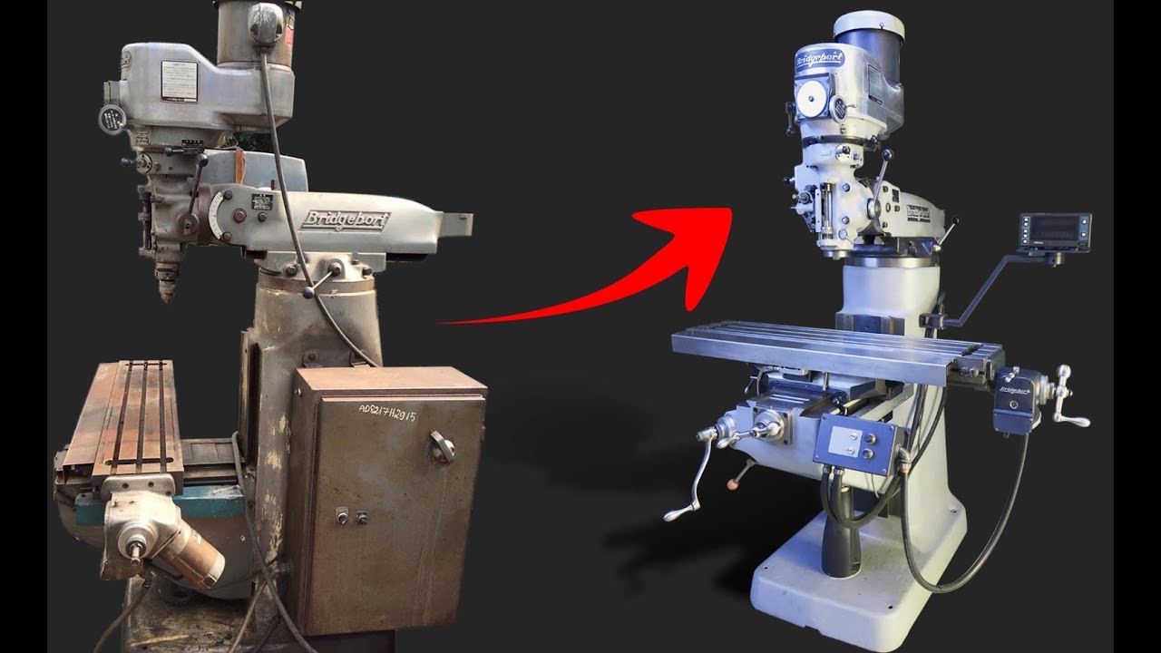 BP milling machine RESTORATION - Part 1: Noise fixed