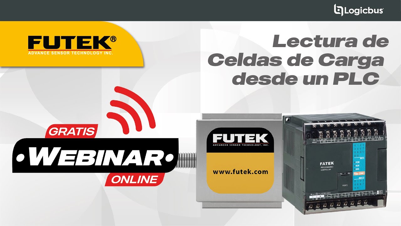 Webinario Gratuito: Lectura de Celdas de Carga desde un PLC
