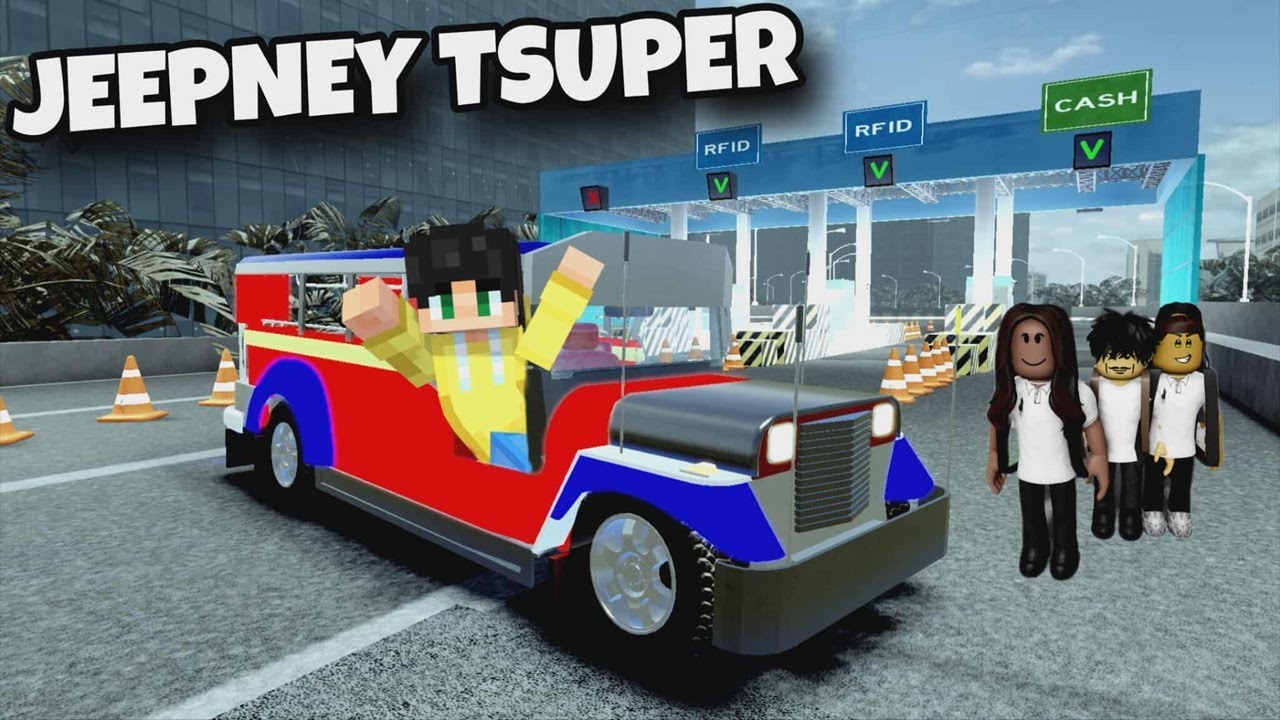 NAGING PARANG TUNAY NA BUHAY JEEPNEY DRIVER SIMULATOR AKO ang DAMING PASAHERO sa ROBLOX